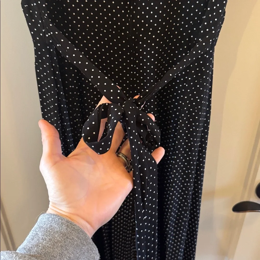 Hell Bunny Polka Dot Midi Dress - Picture 6 of 6